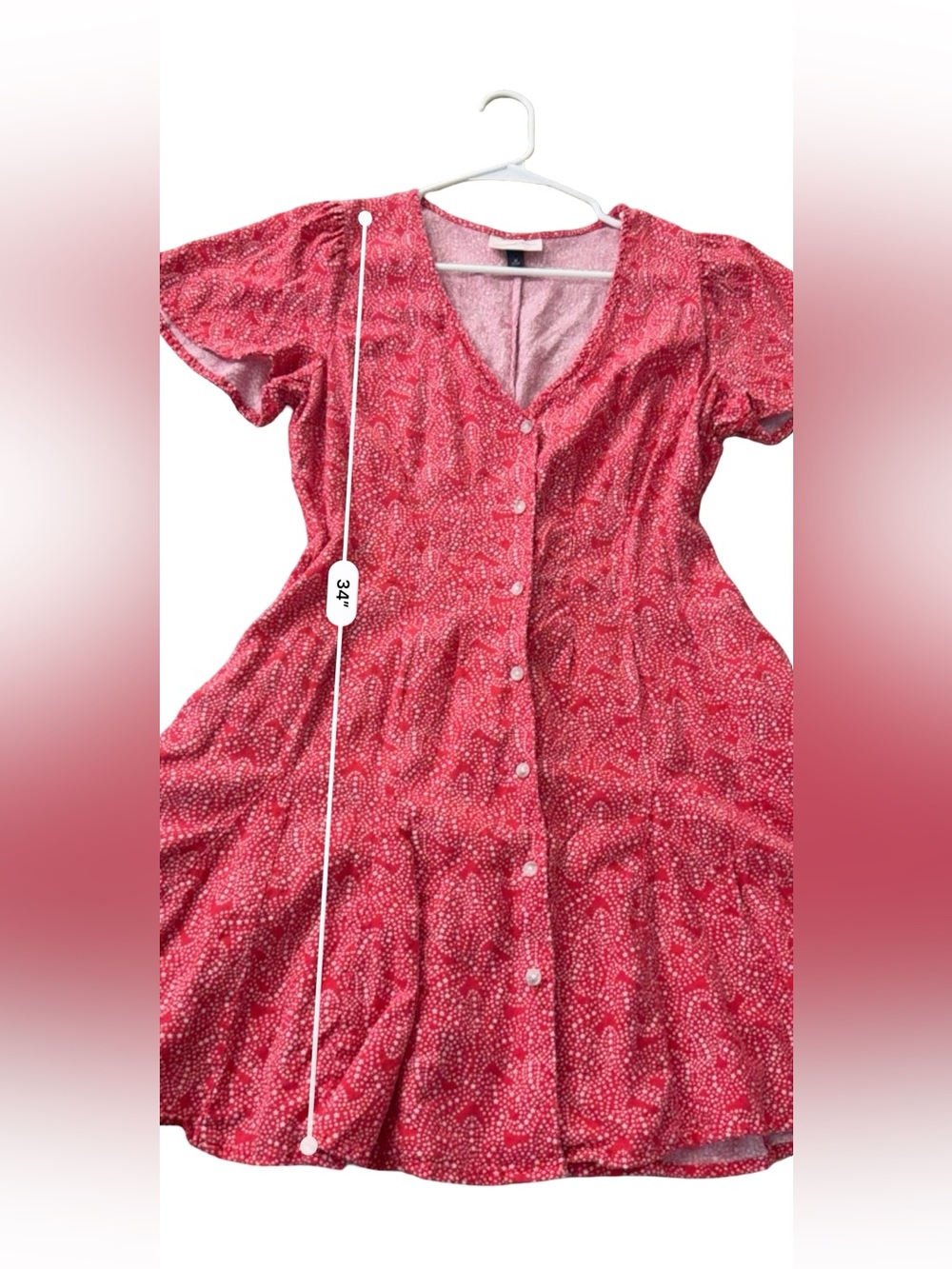 Universal thread linen blend dress (size s) - Picture 3 of 7